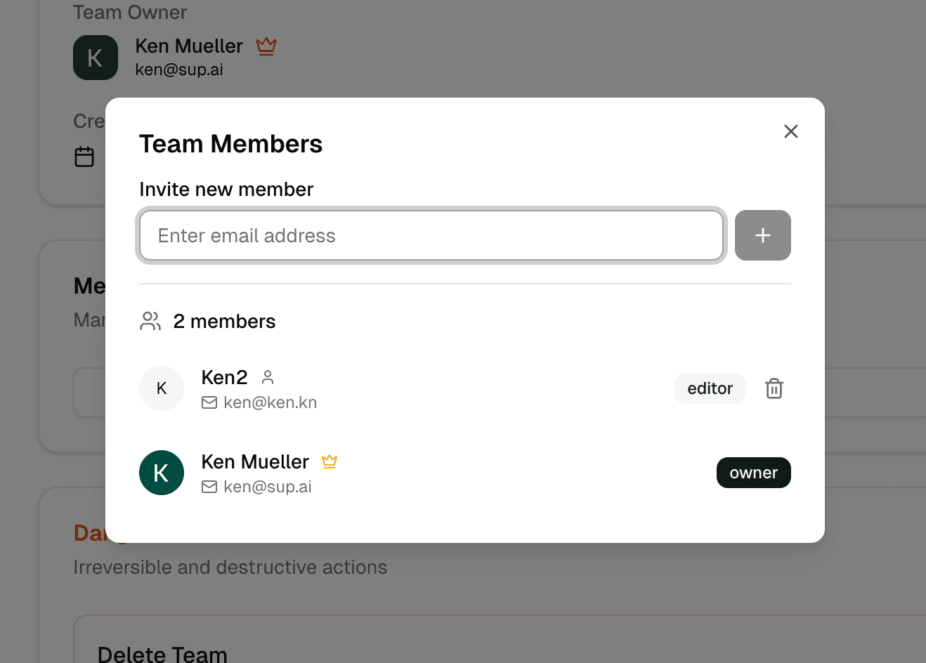 Collaborate with Teams & Projects