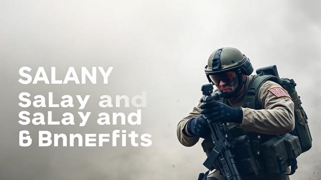 A dynamic image of a Navy SEAL in action, symbolizing the dedication and expertise behind their salary and benefits.