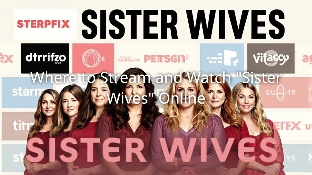 Where to stream and watch sister wives online