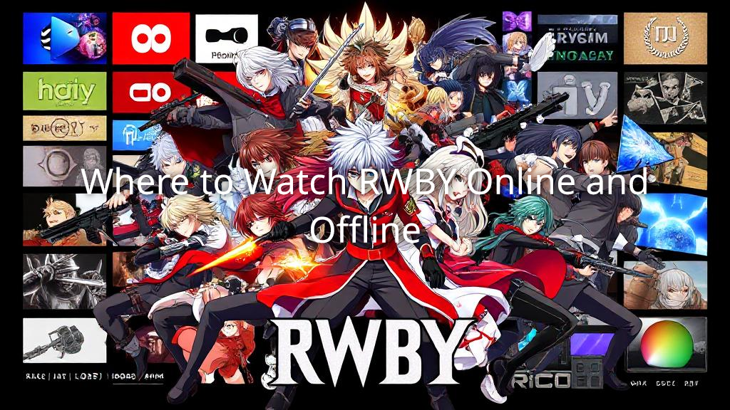 Where to Watch RWBY Online and Offline Where to Watch RWBY Online and Offline